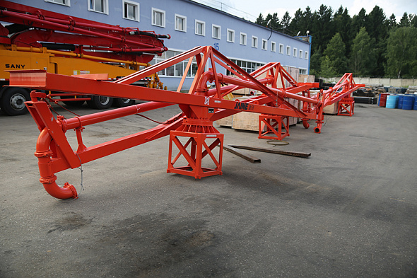 Бетонораспределительная стрела HELI (JAINE) HGS13 (механическая)